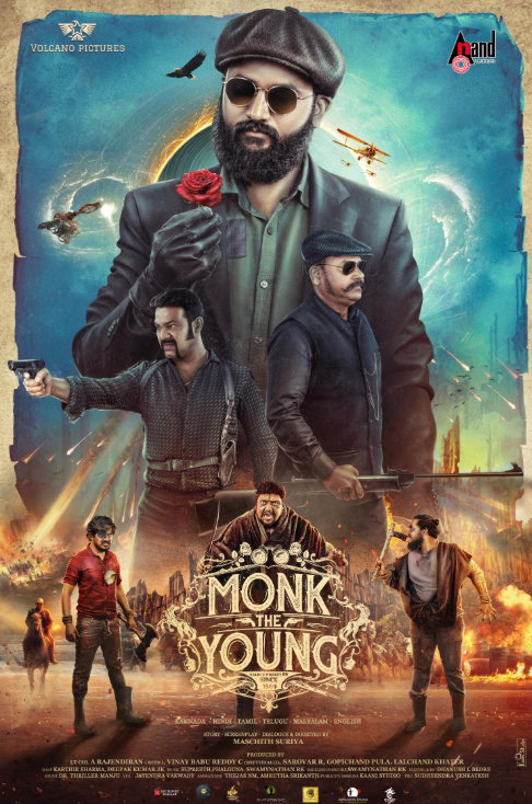Monk the Young Hindi Dubbed Movie Poster (2025)
