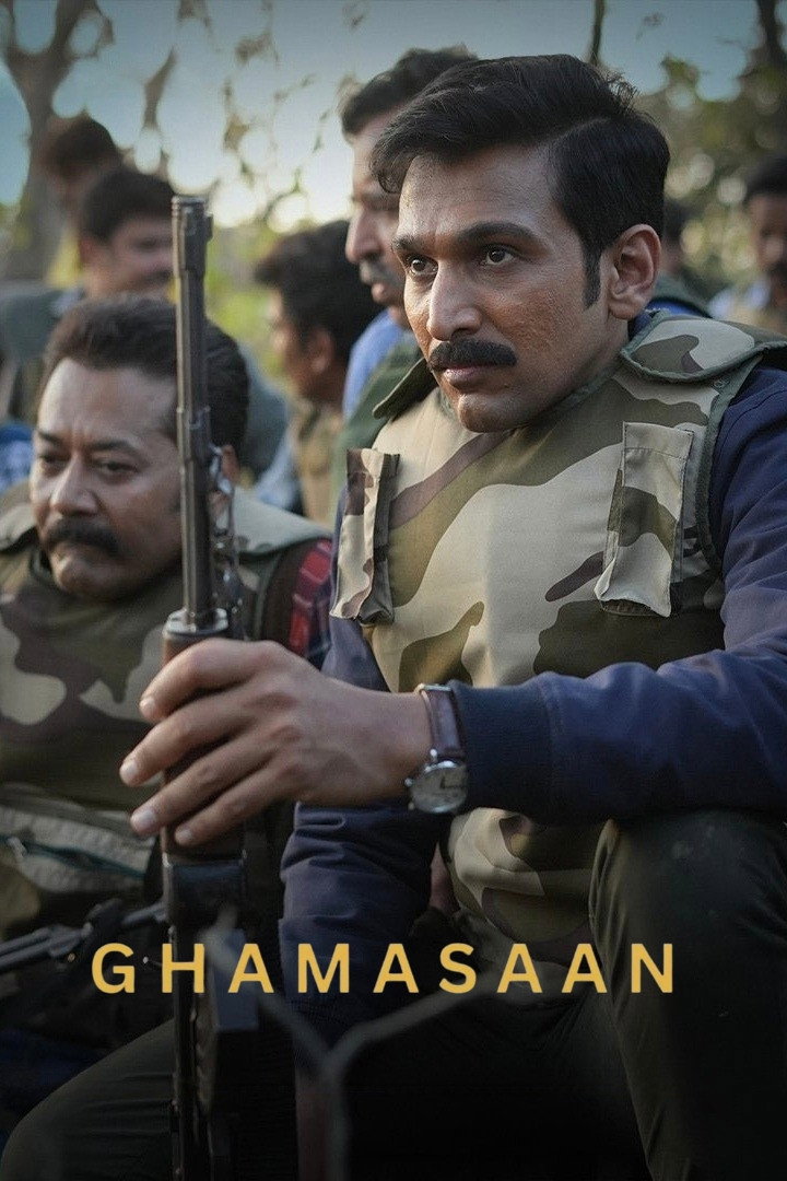 Ghamasaan Hindi Dubbed Movie Poster (2024)