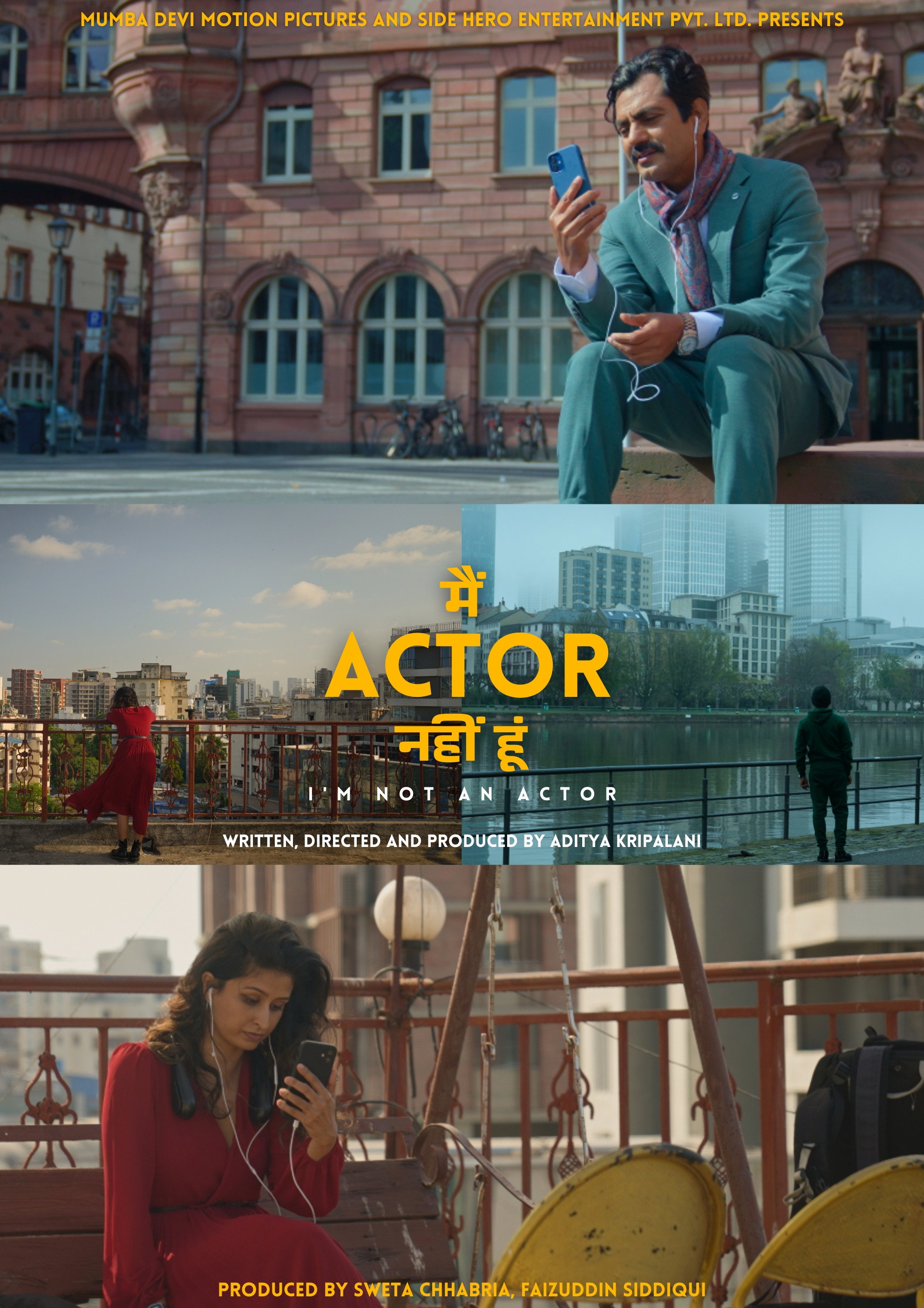 I'm Not An Actor Hindi Dubbed Movie Poster (2025)